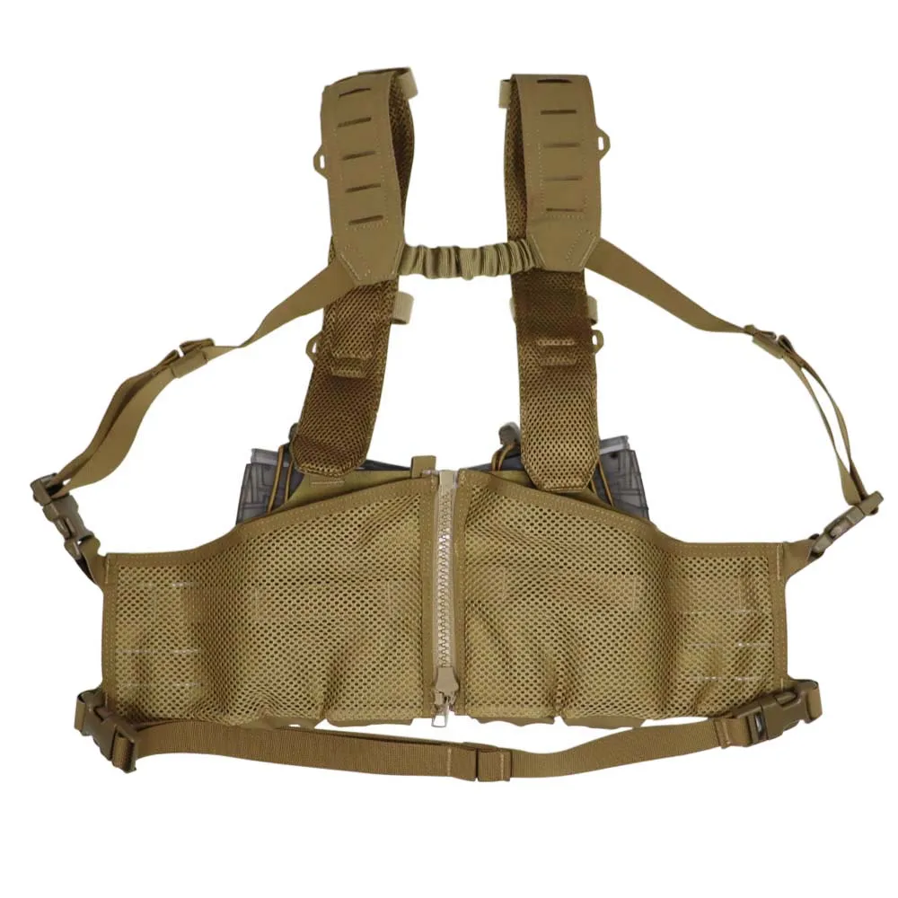 شماعة الصدر التكتيكية خفيفة الوزن SF وصلة سحاب تثبيت مجموعات مختلفة مع حزام h مع حقيبة مجلة مولي 556 #3