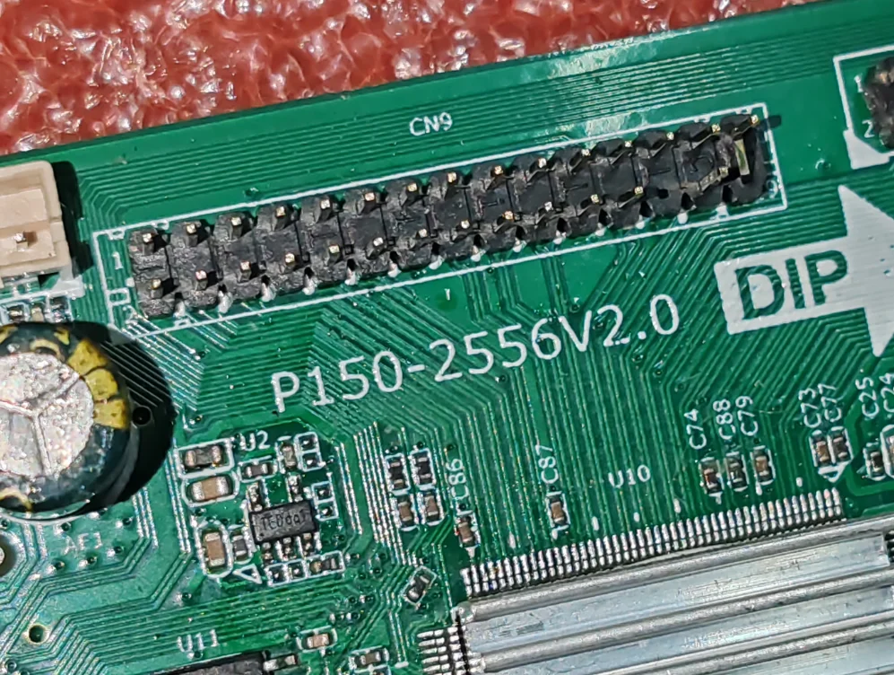 P150-2556V2.0   Three in one TV motherboard, physical photo Check the interface and ship it out