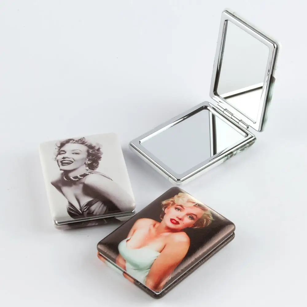 Marilyn Monroe Pattern Square Mirror