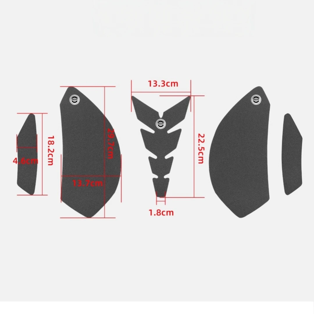 sticker for KAWASAKI ZX6R 2009-2024 ZX636 2012-2024 motorcycle fuel tank sticker body fishbone