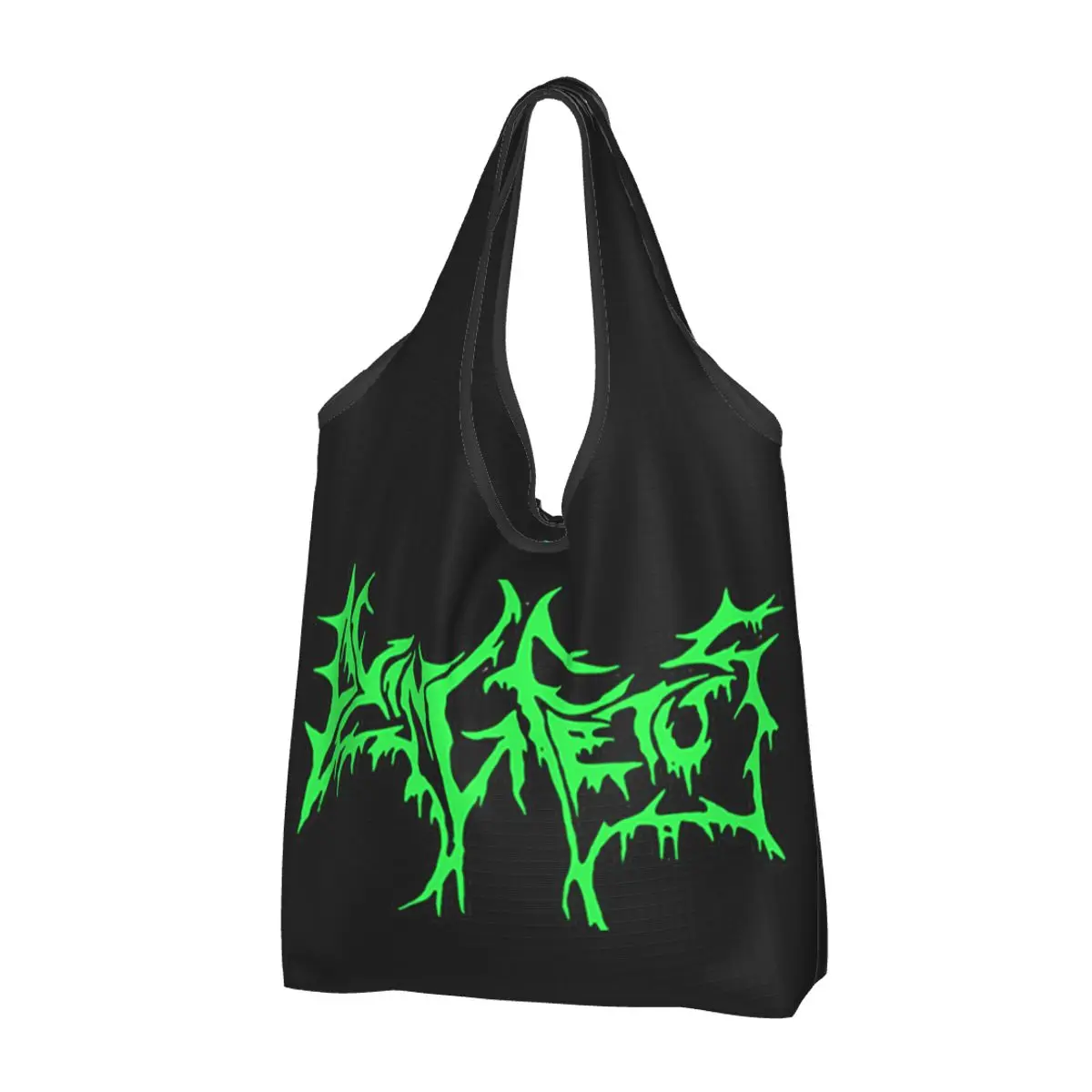 Dying Fetus Portable Tote Shopping Bags Large Capacity Shopper Bag Groceries Handbag Shoulder Bag