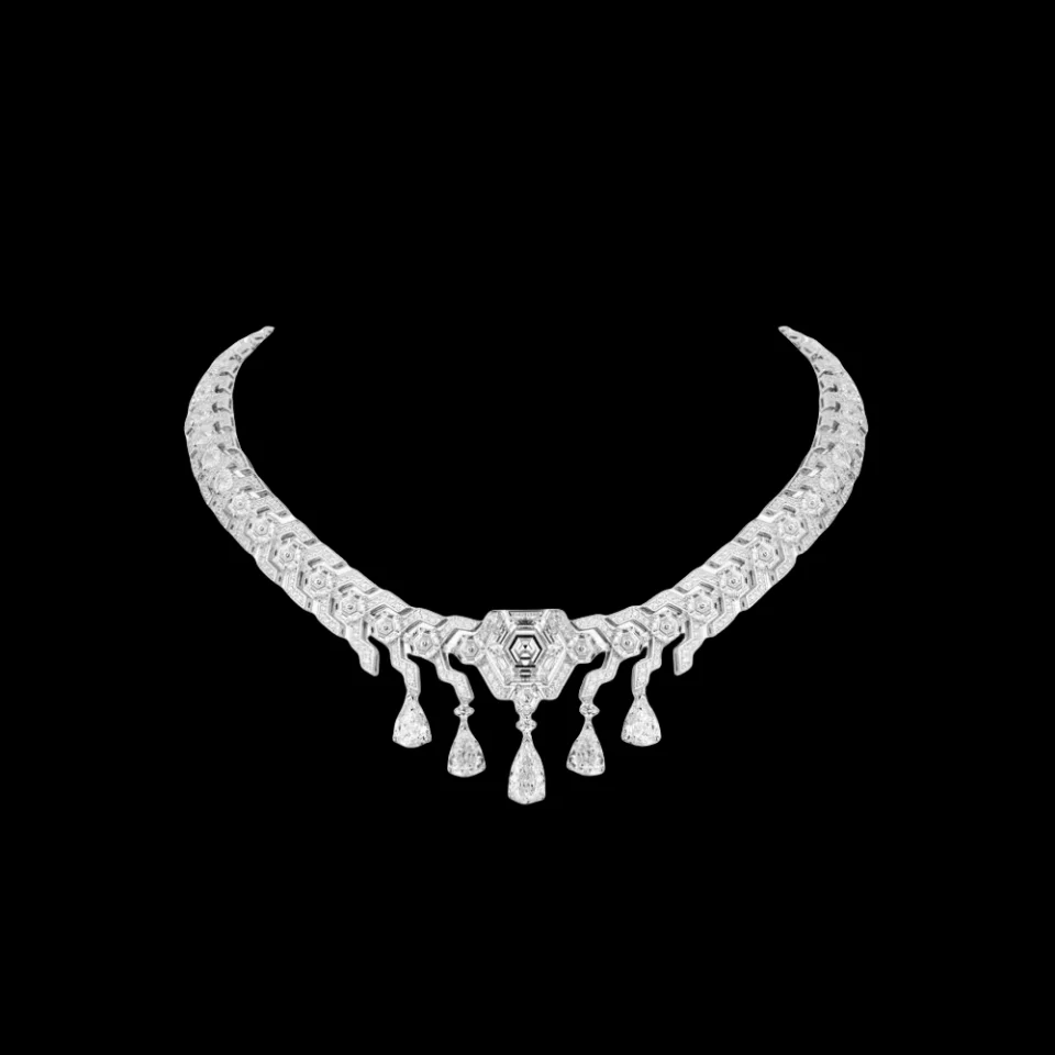 

ZOCA Лидер продаж, роскошные свадебные украшения из стерлингового серебра 925 пробы, ожерелья с каплями воды, женские вечерние юбилейные ювелирные украшения