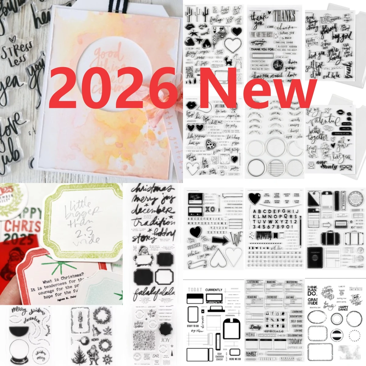 Etikettendrucker, Weihnachtsgeschichte, Stempel, Basteln, Prägen, Herstellen von Papier, Grußkarten, Vorlage, DIY, handgefertigt, 2025, neu