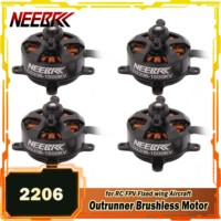 NEEBRC 2206 1500KV RC FPV Outrunner Brushless Motor 2-3S for Fixed Wing Drone Quadcopter Multicopter UAV ESC Speed Controller