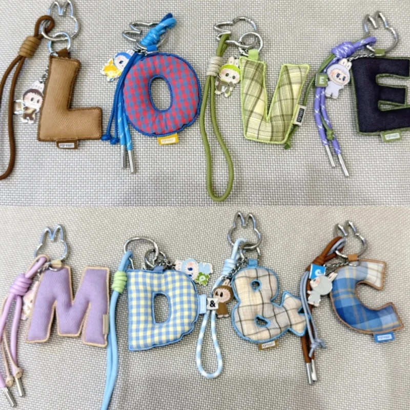 Picture 3: In Stock Official Popmart The Monsters Heart Code Series Trendy Play Blind Box Letter Decorative Pendant Holiday Gift Toys