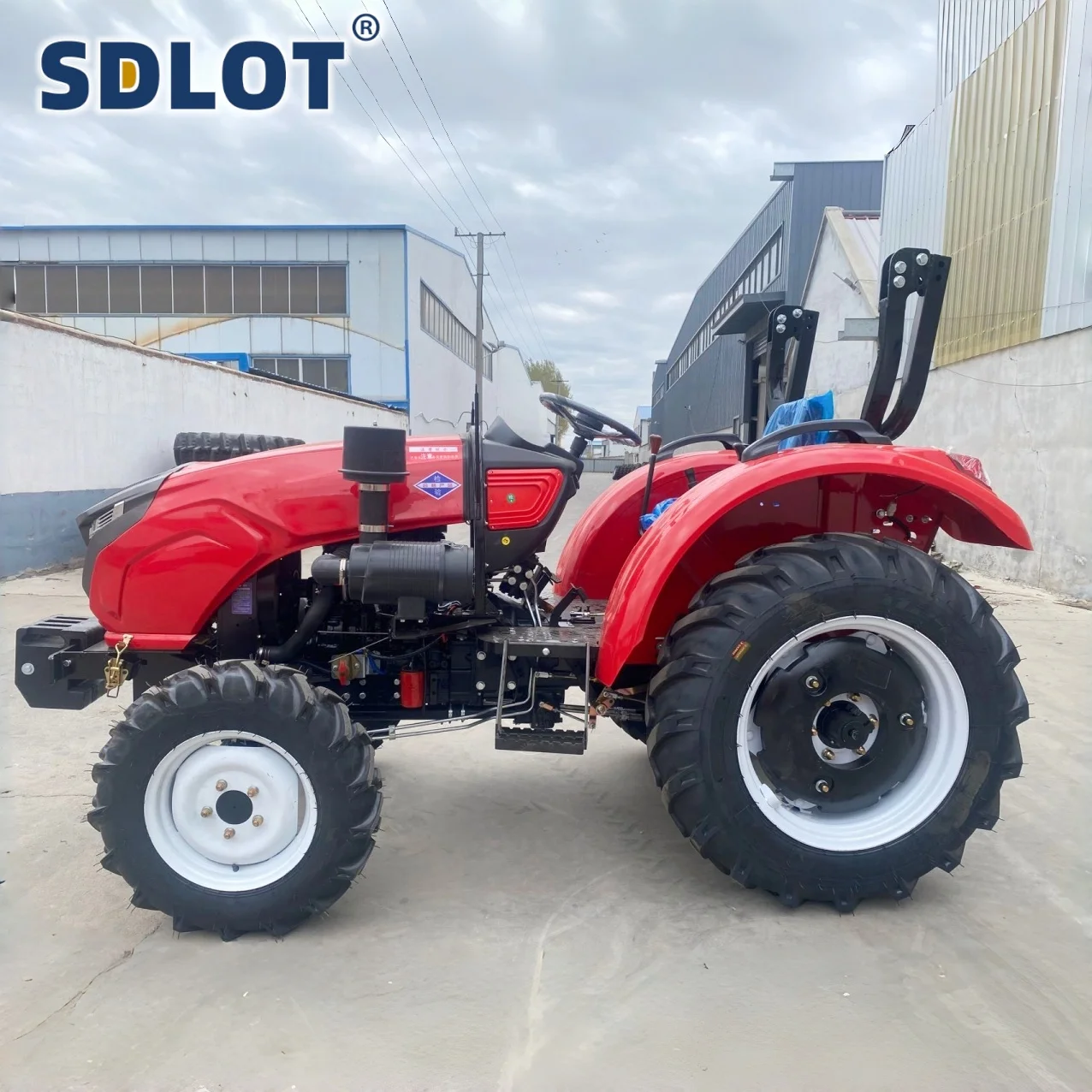 Customized 35HP 4WD Mini Farm Tractor Euro5 Diesel Agricultural Equipment Multifunctional Manufacturer Supply