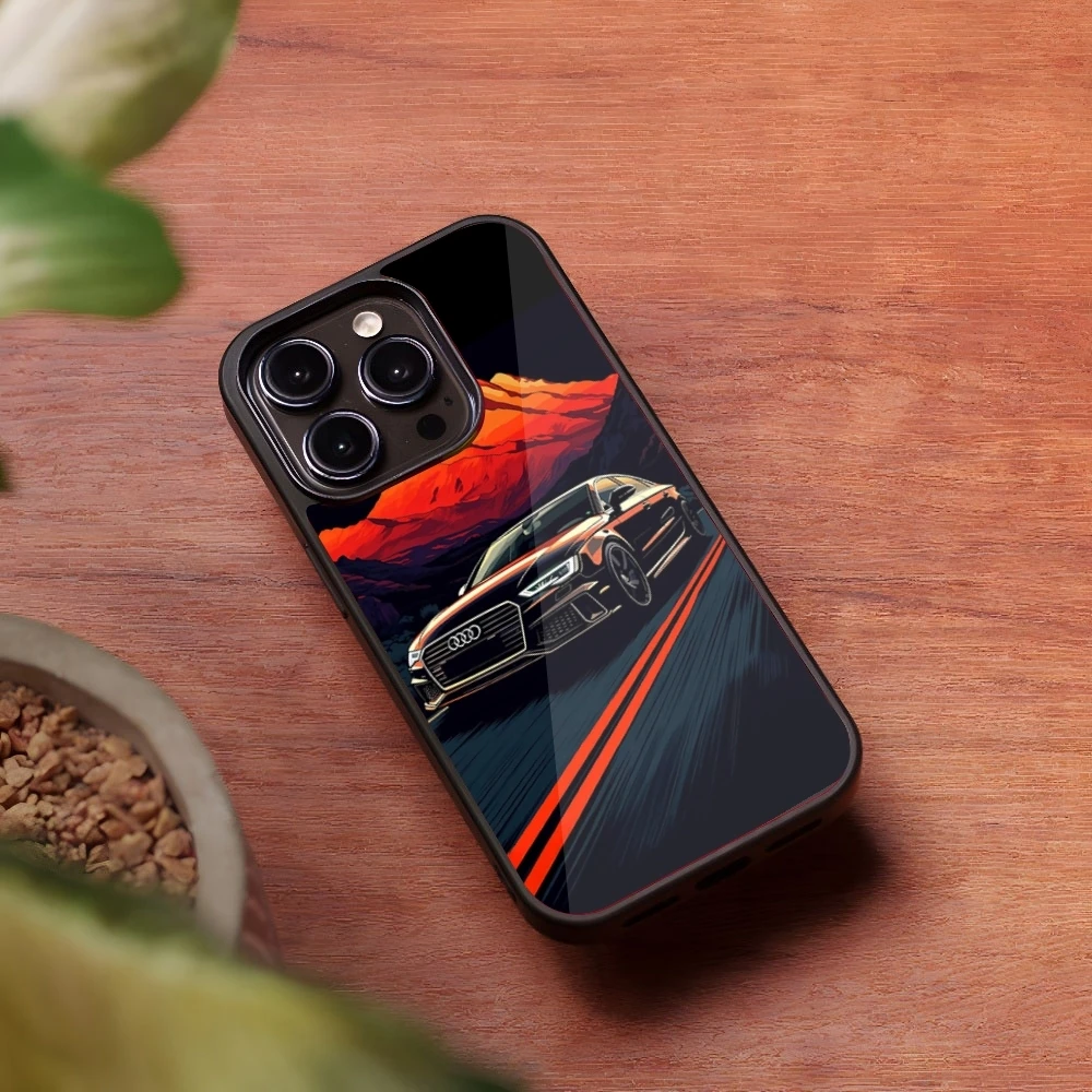 A-Audis R-S Sport Car Phone Case for Iphone 17 Air 16 15 14 13 Pro Max 12 11 Mini Plus Fundas Shell PC+TPU Cover view 6