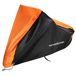 Cubierta impermeable para motocicleta, cubierta de protección contra la lluvia y el polvo, UV, para interior y exterior, para Motor de Scooter, XXXL, XXL, XL, L y M