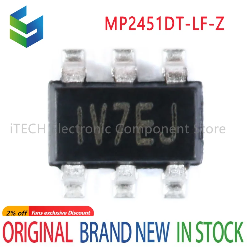 10PCS MP2451DT-LF-Z MP2451DT MP2451 SOT23-6