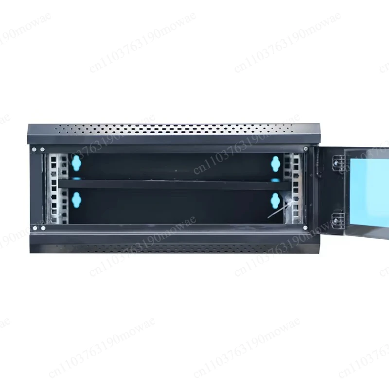 4U Metal Network Cabinet 19 inch small internet service rack case for data center wall mounted computer server rack - view 5