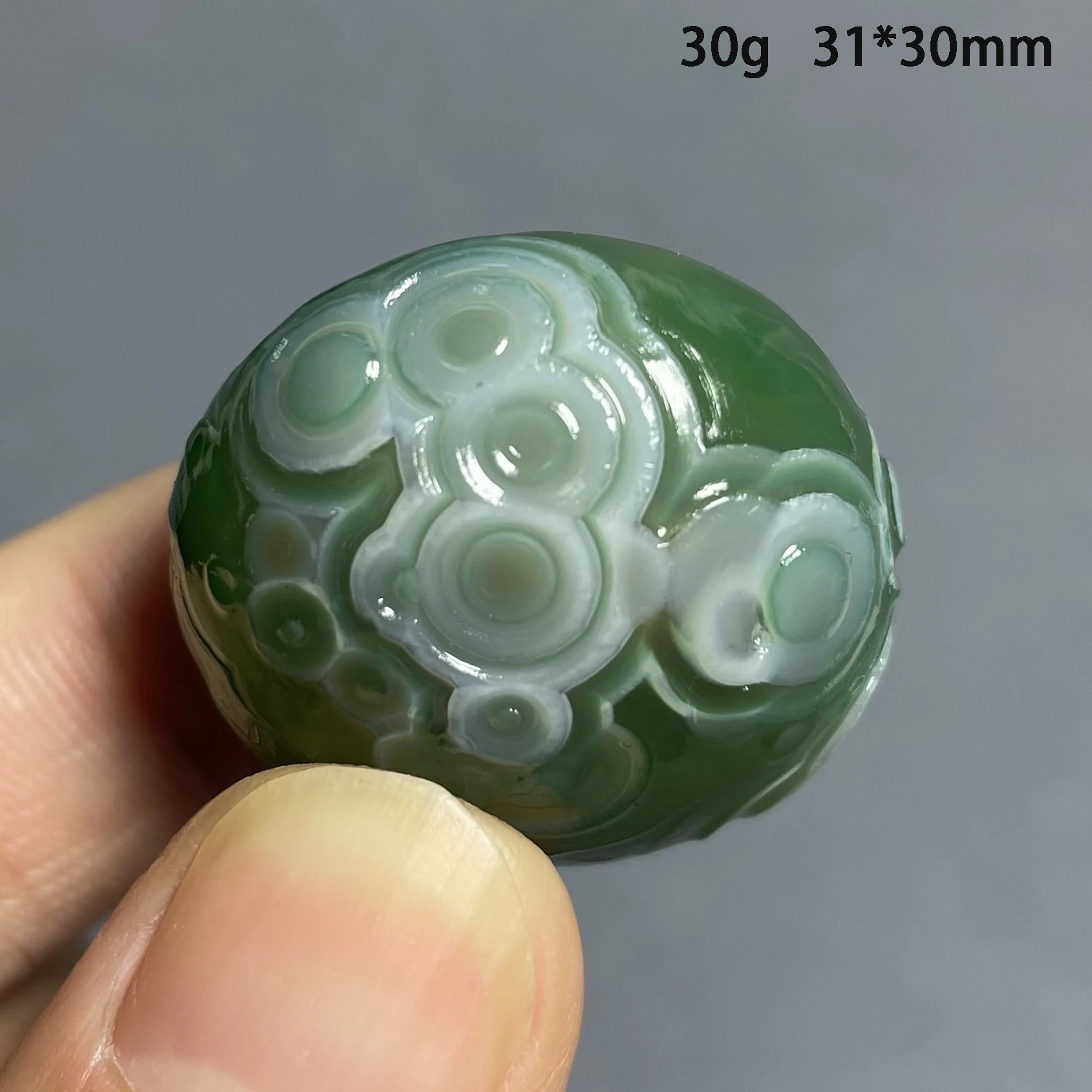 Natural Sardonyx Gobi Agate, Alxa Eye Rock, Mineral Energy Crystal, Chakra Reiki Healing Stone, Garden Decor - view 2