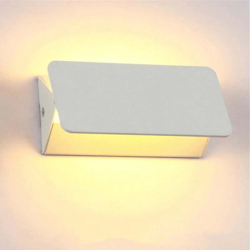 

LED Simple Modern Wall Lamp Creative Swing Sconce Lamp Hotel Engineering Staircase Decorative Aisle Bedroom Bedside Lamp