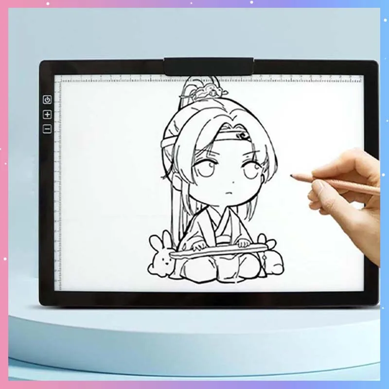 A4 Bright Pad Digital Drawing Tablets Copy Board Portable LED Drawing Board For Tracing Sketching Drafting And Art Projects
