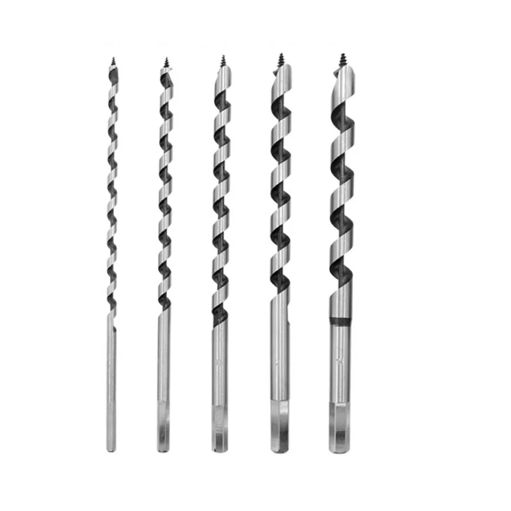 Power Tools Drill Bit 5pcs Drill Bit Extra Long Rolled For Metal Steel Hardness High Carbon Steel High-quality