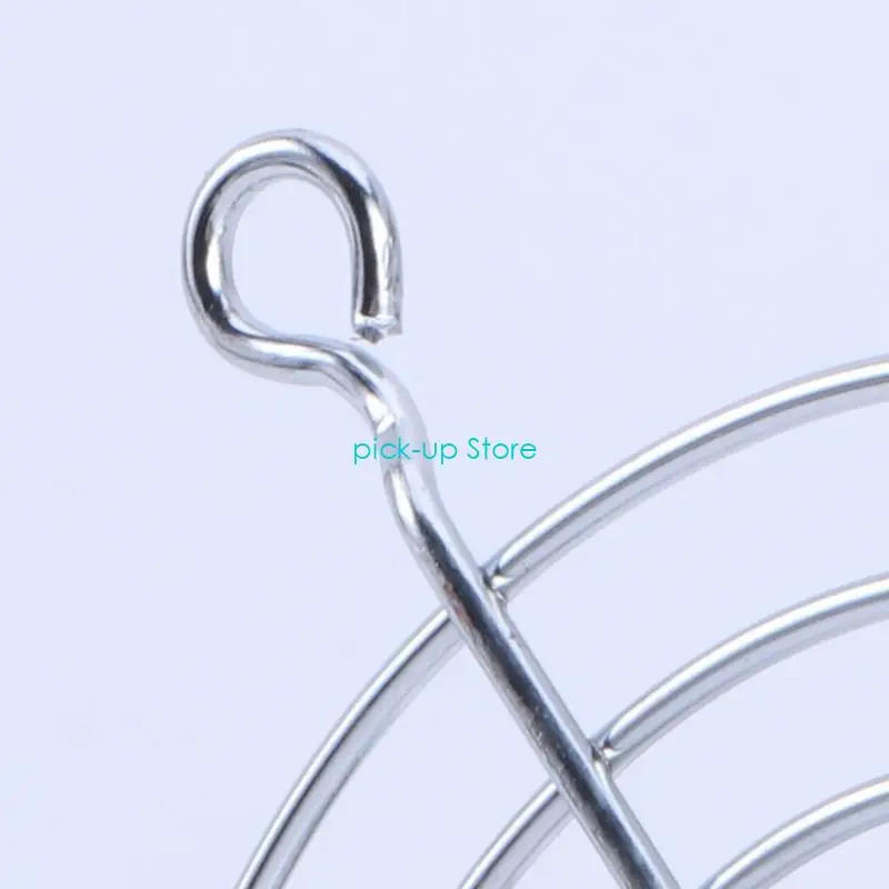 Q5WA Metal 80 -мм ПК -компьютер вентилятор монтаж Гриль для защитной крышки, упаковка 1