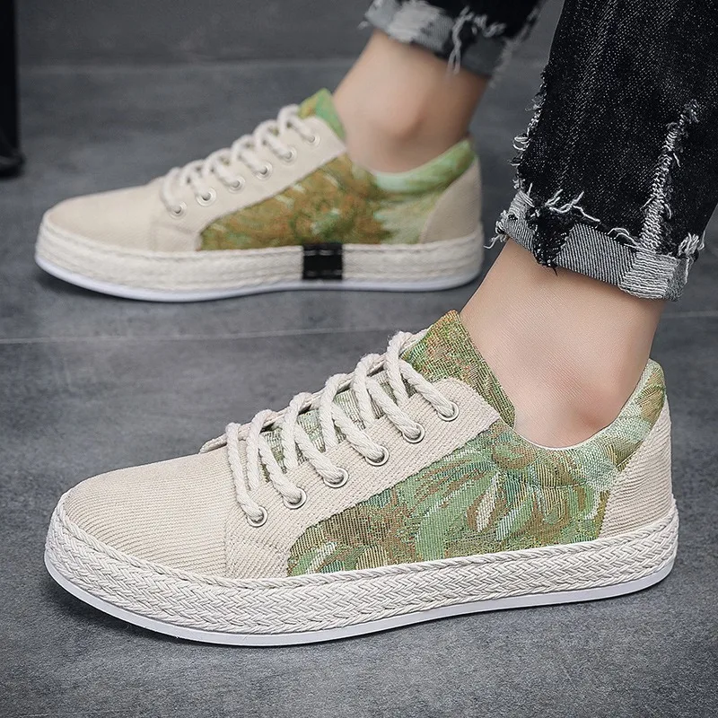 scarpe casual comode e traspiranti per uomo scarpe firmate in tela alpargatas hombre espadrillas hommes