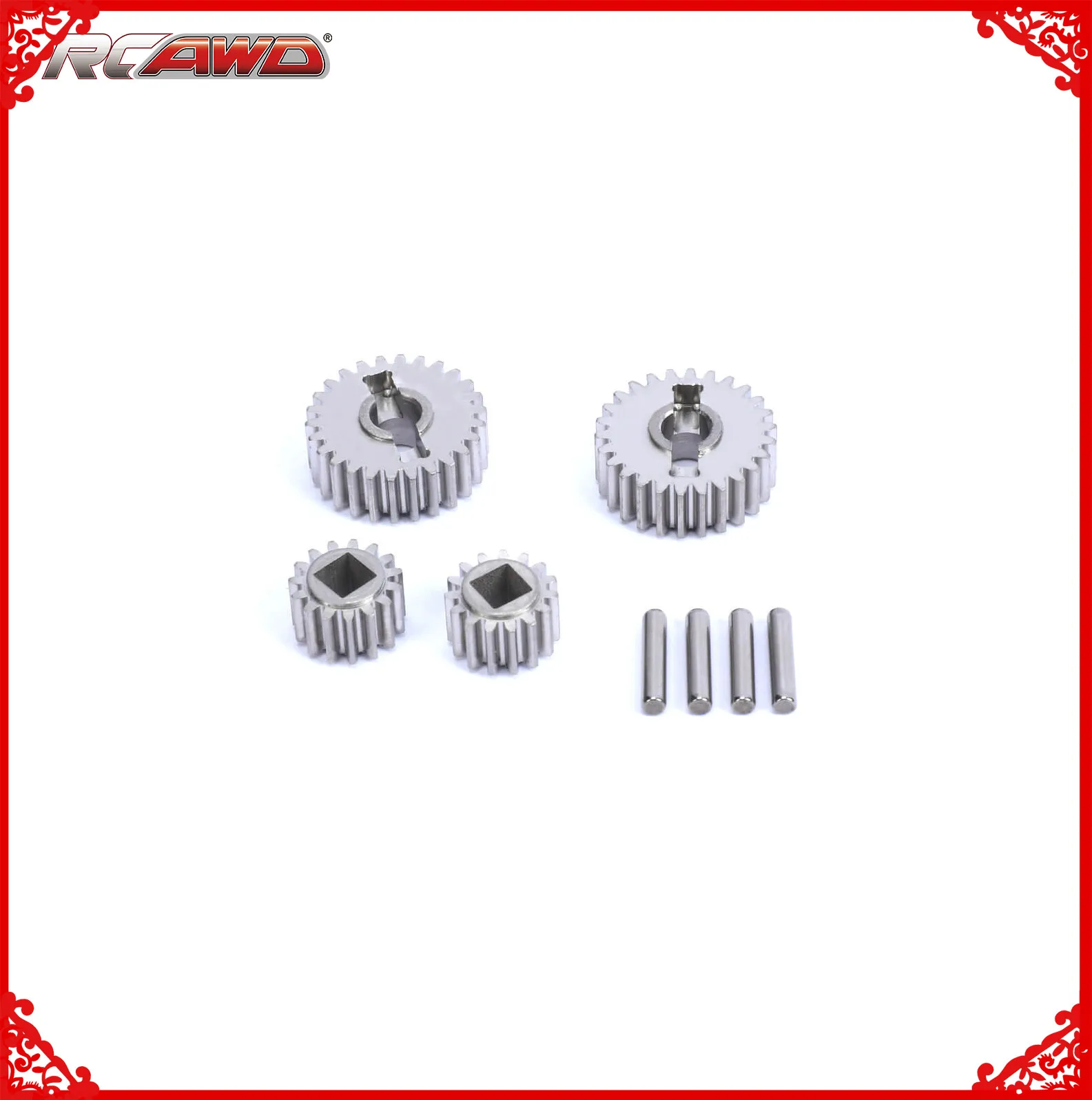 

RCAWD 48P Portal Gear Set 26T/15T for 1/18 Axial UTB18 Capra trail buggy crawler upgrades parts