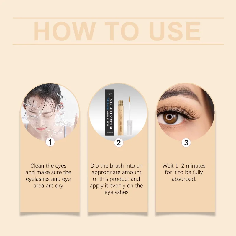 Snelle Wimpergroei Serum Producten Wimpers Wenkbrauwen Enhancer Voller Dikkere Wimpers Behandeling Verlenging Lash Lift Oogverzorging