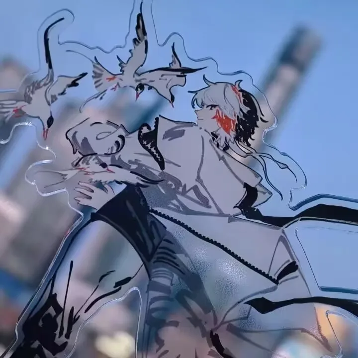 아크나이츠 팬메이드 익스트림 리얼 아크릴 스탠딩 테이블 장식 컬렉션 인스타그램 장식