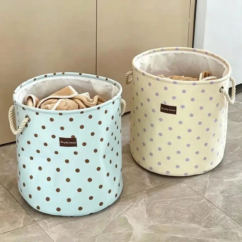 large-capacity-fabric-dirty-clothes-hamper-foldable-bathroom-home-use-student-dormitory-portable-laundry-basket-modern-simple