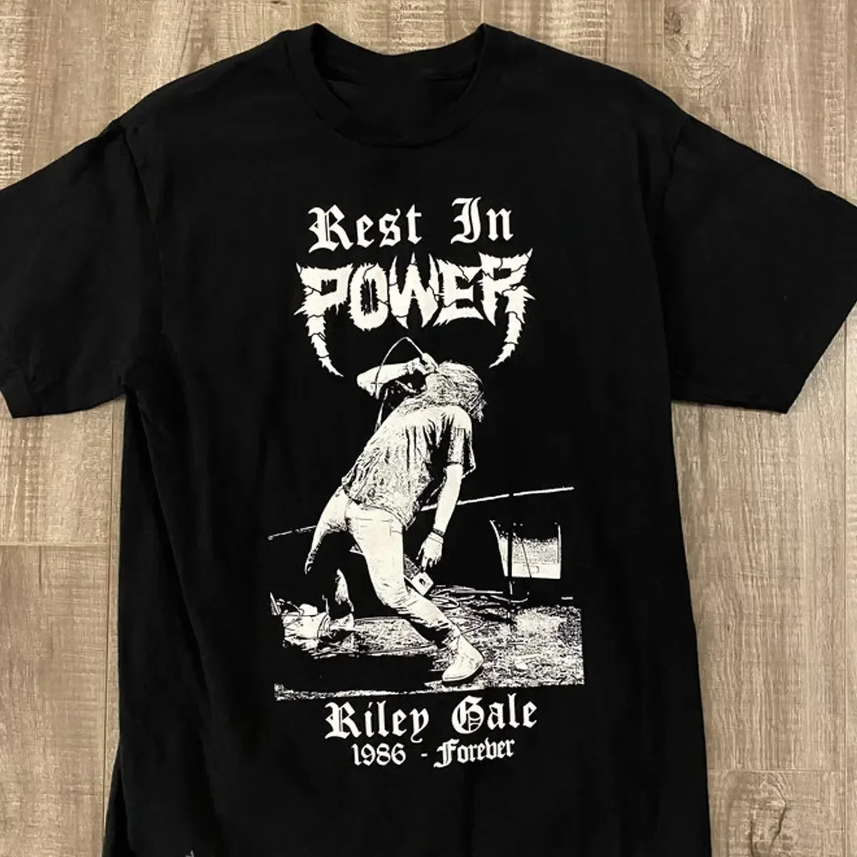 Riley Gale Power Trip Band Tee Shirt Classic Black Unisex S-5XL HB364