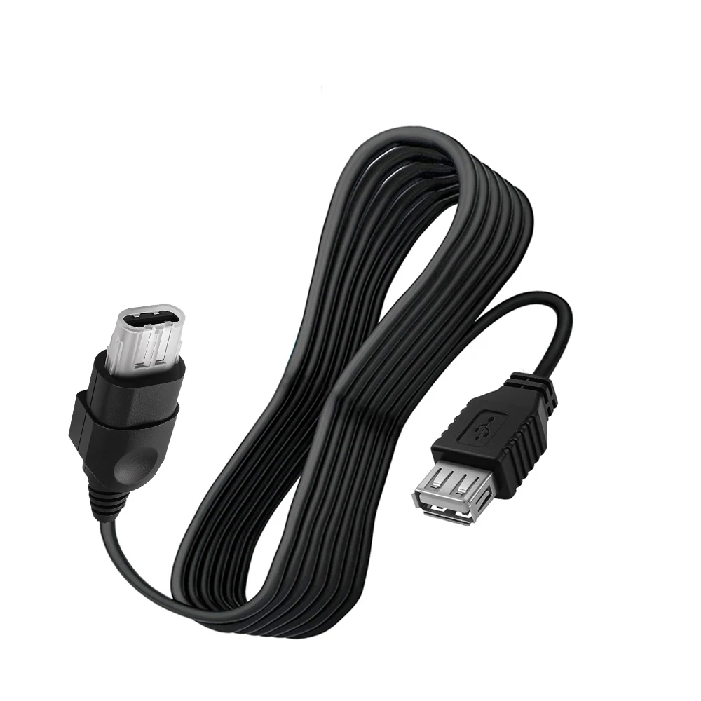 كابل USB لأجهزة Xbox أنثى USB إلى Xbox وحدة تحكم ألعاب الفيديو محول تحويل كابل الجيل AV سلك مركب الصوت والفيديو