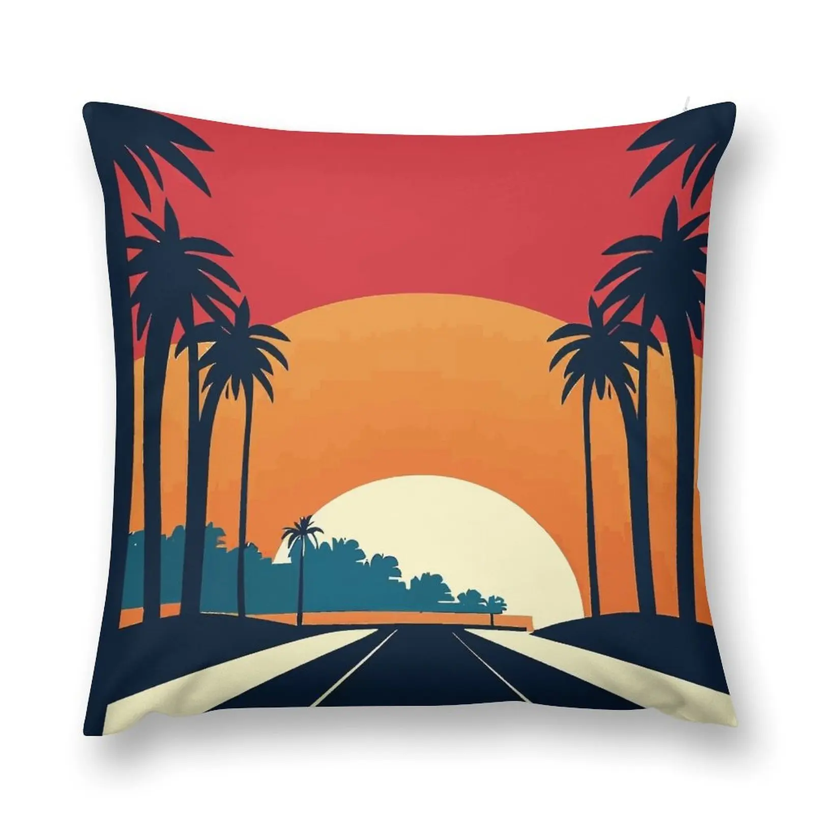 

Sunset Boulevard Throw Pillow Pillowcase Cushion Covers For Sofas pillow