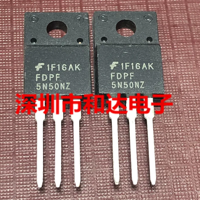 10pcs FDPF5N50NZ F 500V 4.2A