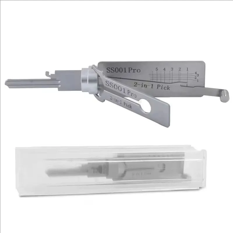 Lishi 2 in 1 Locksmith Tools SS003 SS003R SS001 SS002 SS002R R52 KW1 KW5 SC1 SC4 SC20 M1 MS2 AM5 R52L for Home Door Civil Locks