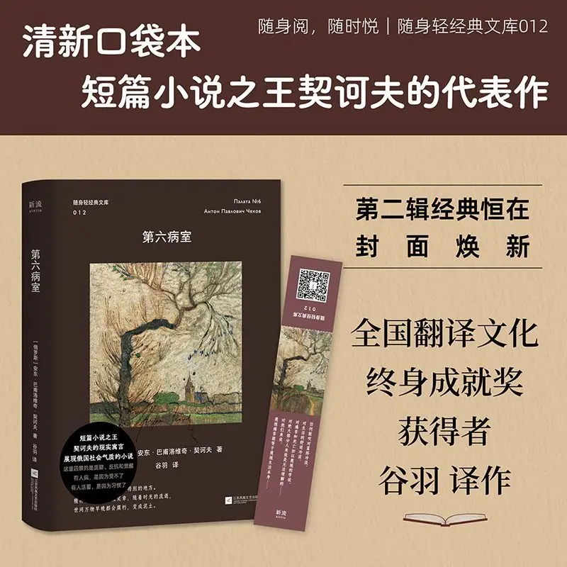 The sixth ward showcases Chekhov's critical acumen, along with contemporary literary novels and books in his pocket.