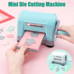 Mini Manual Die Cutting Machine Portable Die Cut and Die-Cut Paper Embossing Machine For Card Making Scrapbooking DIY Craft Tool