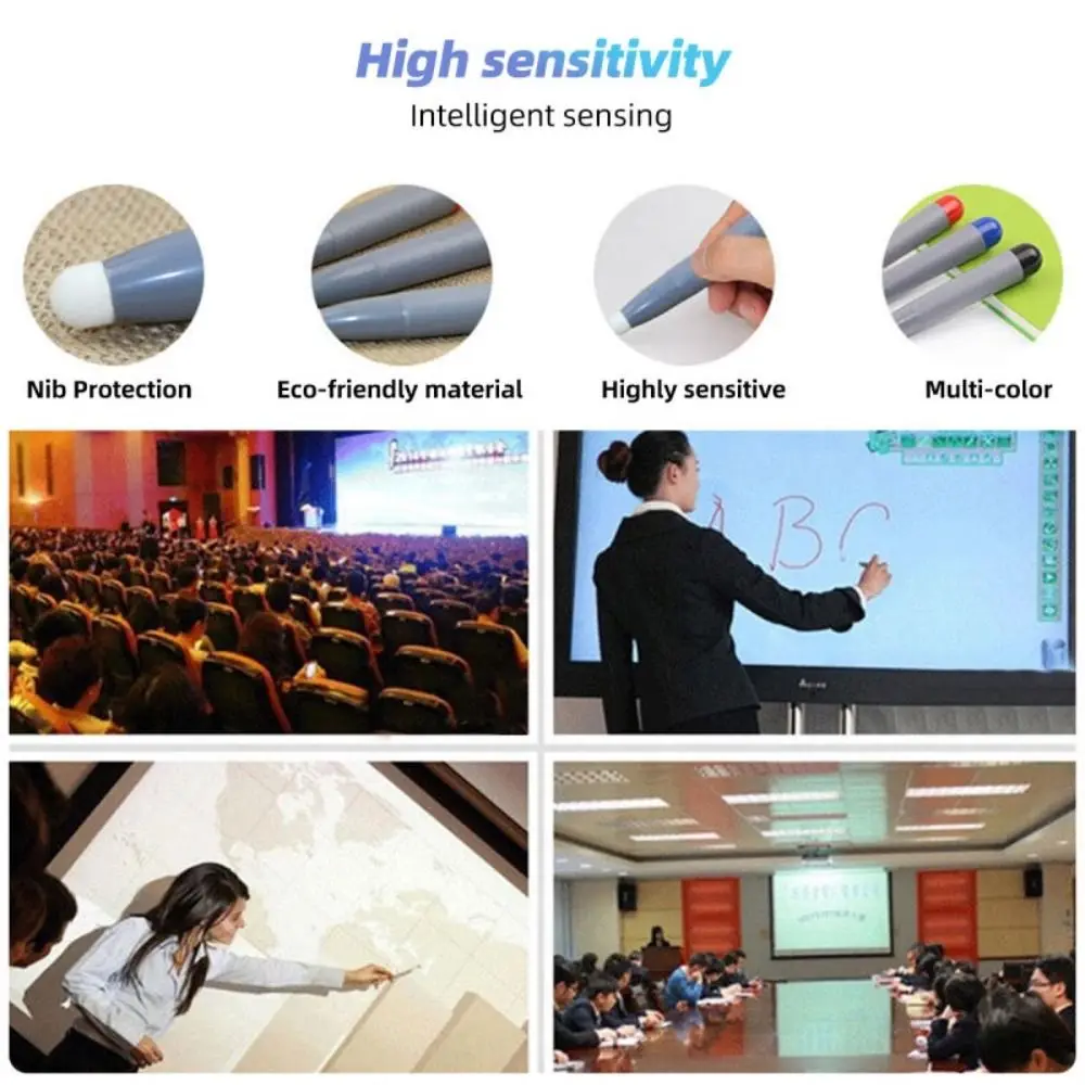 No Harm To Screen Touch Screen Pen Infrared Screen Teaching Multimedia Infrared Touch Pen Felt Tip Electronic Whiteboard Pen