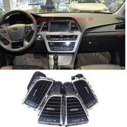 Salida de aire acondicionado para coche, salida de aire acondicionado para Hyundai Sonata 9, 2015, 2016, 2017