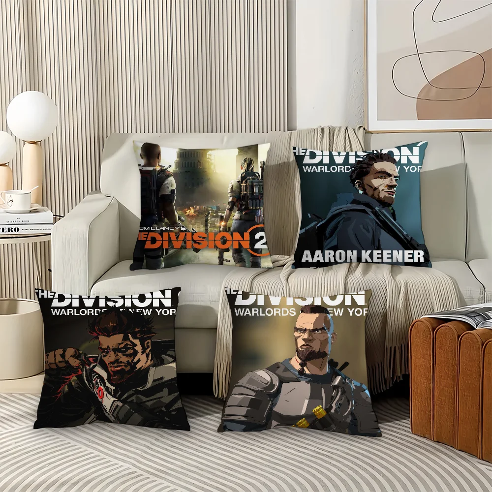 

Наволочка для стрельбы T-The D-Division 2, офисные подушки, подходят для дивана, автомобиля, спальни, декоративная наволочка