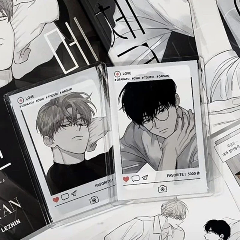 [Unofficial Origina]2 cards/set Korea comic Checkmate Card high-definition