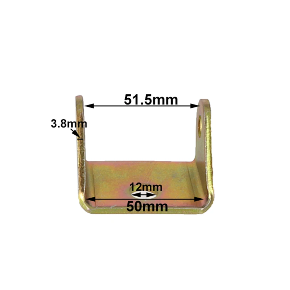 ATV Steering Strut Rocker Arm Connection Hanging Block Iron Plate Fixation For 50 70 90 110cc Go Kart Quad Bike Modified Parts