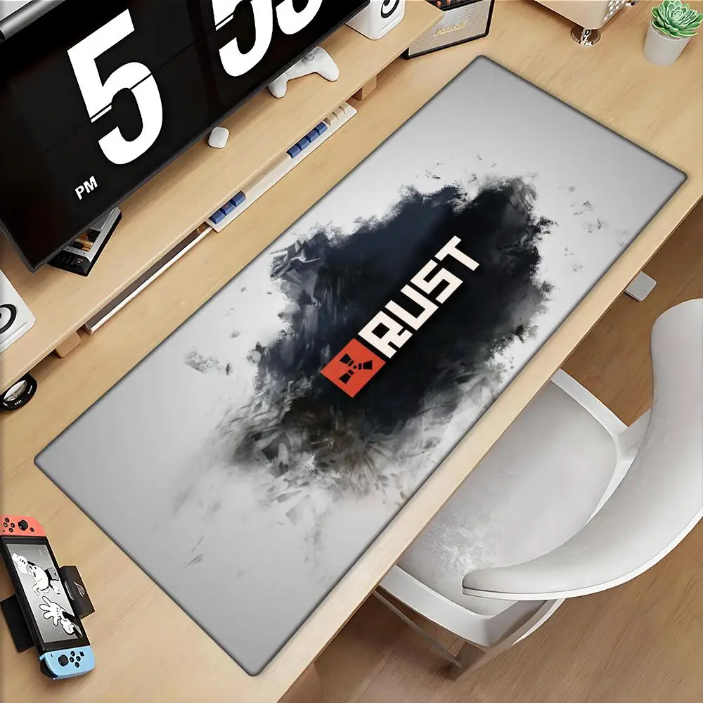 

Game Rust Mouse Pad Computer Mousepad PC Gamer Mouse Mat Laptop XXL 900x400mm Rubber Mouse Carpet Keyboa pad