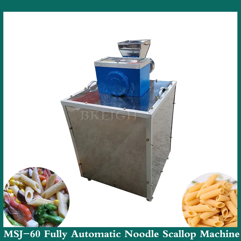 Multifunctional Italian Noodle Machine With Various Shapes Of Pasta, Scallop And Conch Noodle Making Machine With 3 Molds