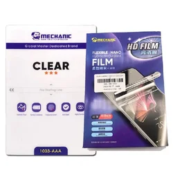 Mechanic 1003 AAA Clear Flexible Hydorgel Film Sheet for Phone Protector, Cutter Plotter Machine Jiutu Devia Rockspace Fonlyu