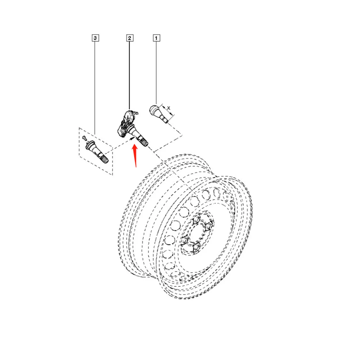 

Датчик давления в шинах TPMS, 433 МГц, для Dacia, Renault, Opel, Nissan, Fiat, Lada 2005-2020, 40700-1628R, 6 шт.