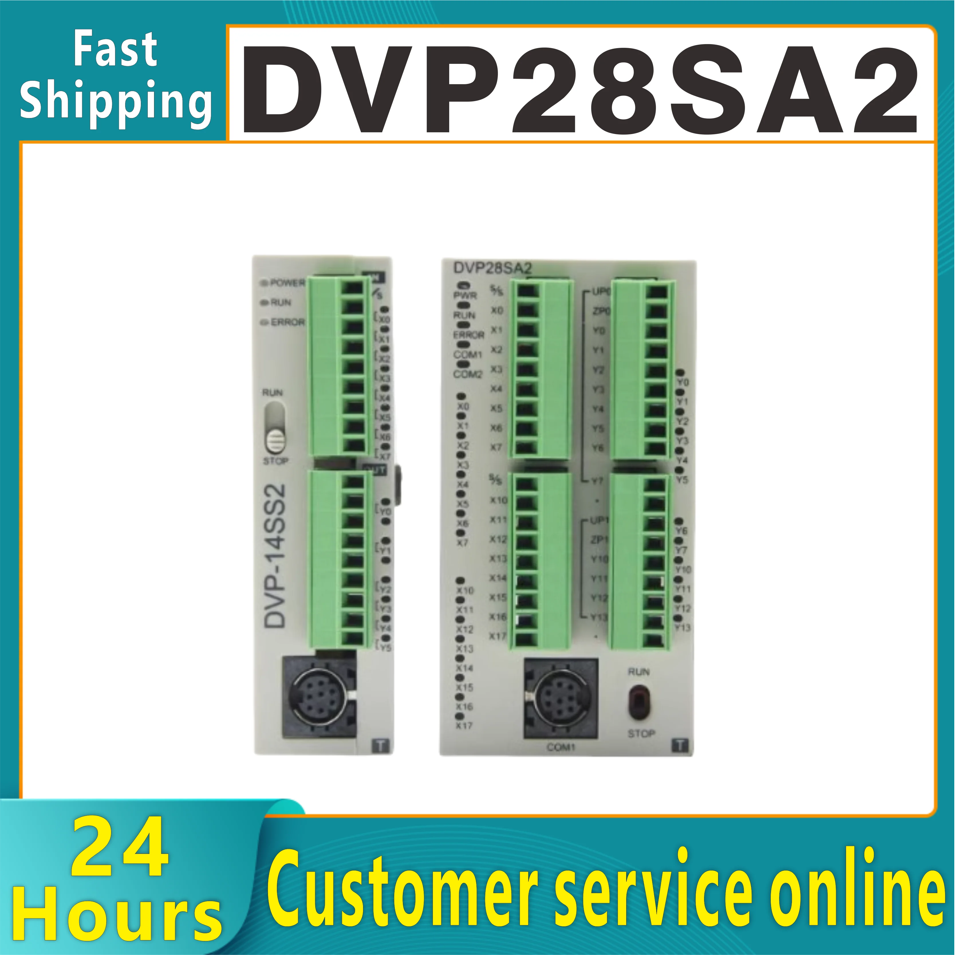 وحدة تحكم منطقية قابلة للبرمجة Delta PLC DVP10/12/14/20/26/28SS/SA/SE/SX/211R/211T/R