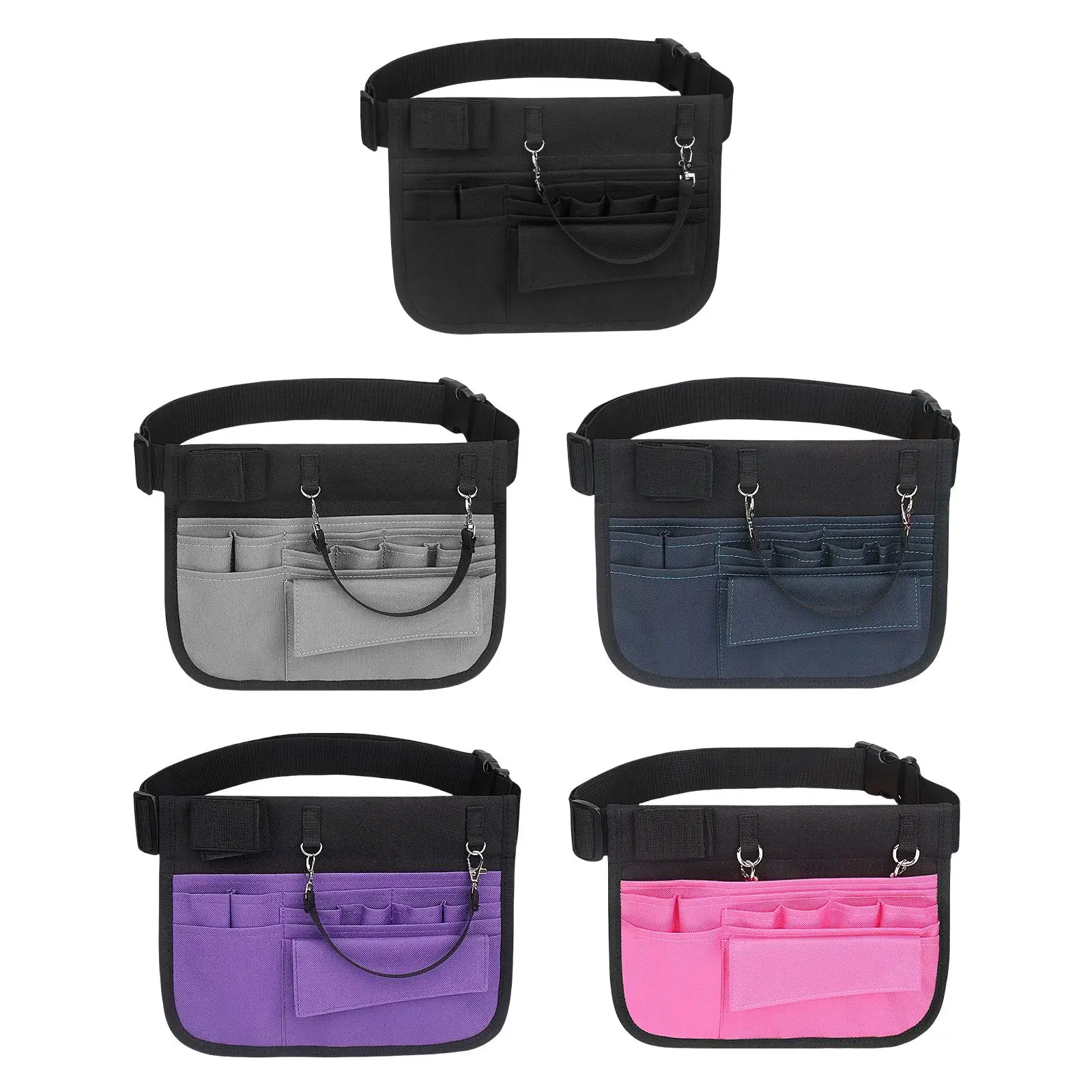 Nurses Pouch Waist Bag Adjustable Fanny Pack Pouch Oxford Cloth Accessories