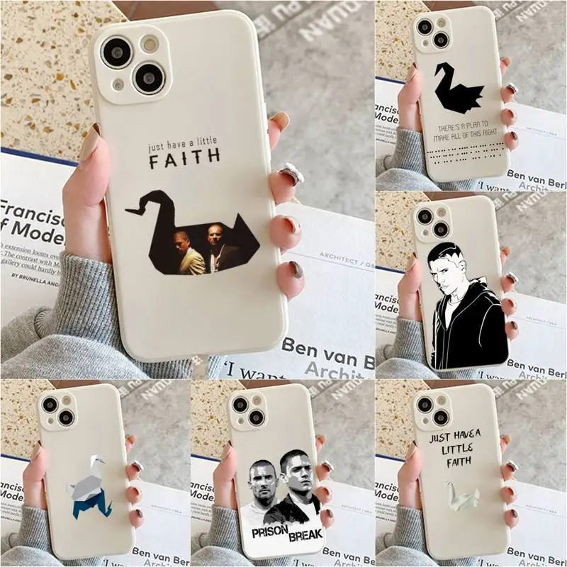 Prison Break Phone Case For Iphone 7 8 Plus X Xr Xs 11 12 13 Se2020 Mini Mobile Iphones 14 Pro Max Case