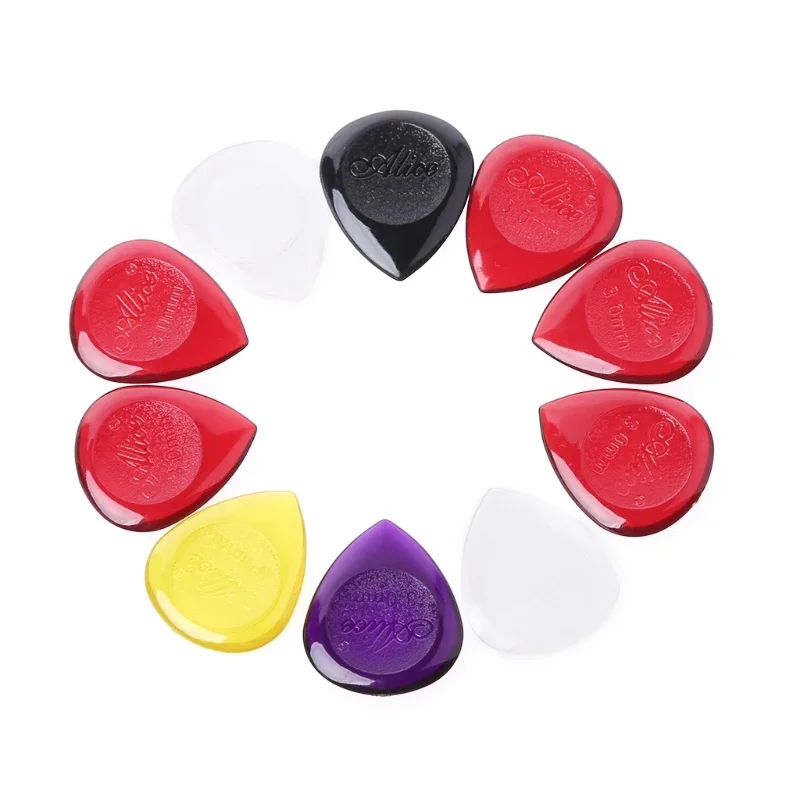 

10PCS Alice Acoustic Electric Guitar Bass Picks Plectrums Small Size 1 MM 2MM 3MM