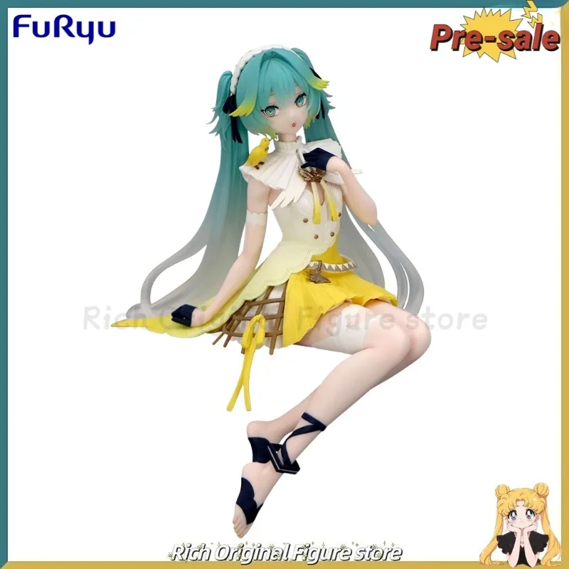 

【Pre-sale】Original FuRyu Noodle Stopper Figure Piapro Hatsune Miku Canary Anime Figure Model Toy