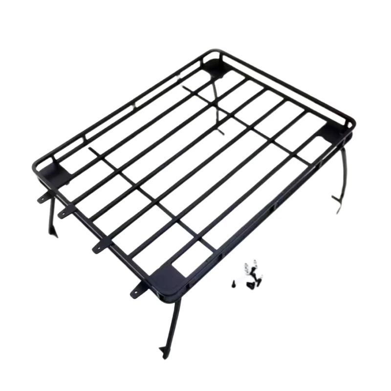 Alloy roof rack for RC Crawler car 1/10. Tamiya CC01 YJ Wrangler Upgrade part. Remote Control car. Luggage rack 1/10 Off Road