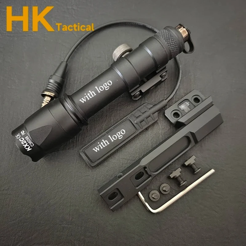 NONE Taktische SF M600 M600C WaffeGun Licht Airsoft Gewehr Taschenlampe Scout Licht Taschenlampe Jagd mit 20mm/mlok Pad Basis zubehör 7