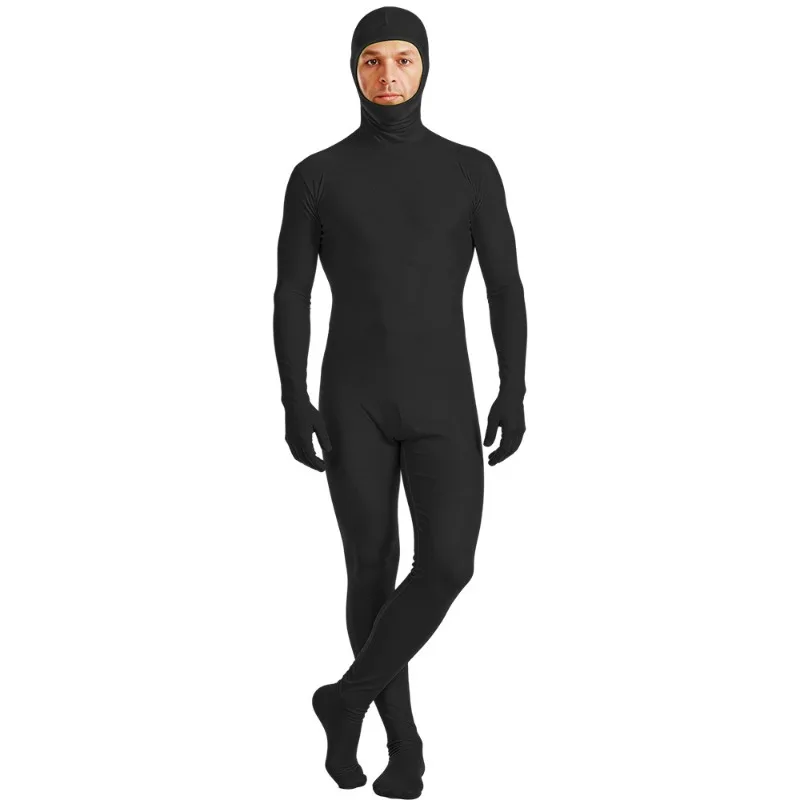 Neues Erwachsenen-Ganzkörper-Set Halloween Herren Zweischichtiges Eng Anliegendes Set Spandex-Nylon-Set Rollenspiel-Kostüm