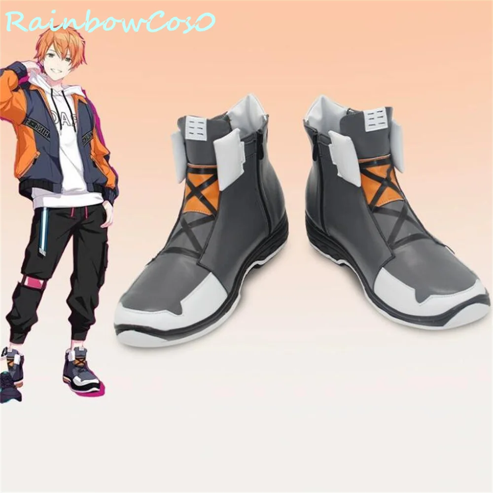 

Shinonome Akito PJSK MORE MORE JUMP Cosplay Shoes Boots Game Anime Halloween Christmas RainbowCos0 W5699