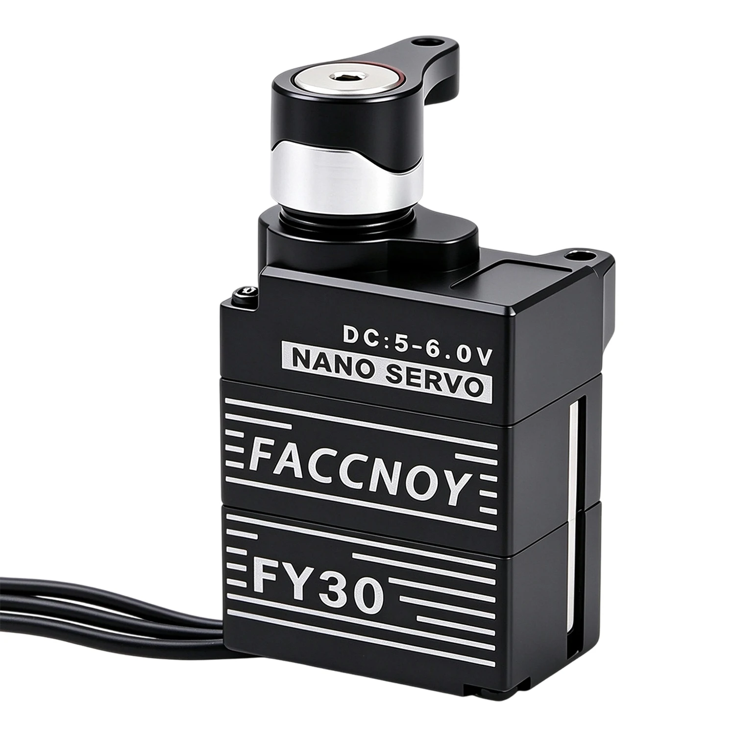 FY30 Aluminum Nano Digital Servo with Servo Saver Metal Gear Brushed 1.3kg 0.05sec for 1/30 Axial SCX30 RC Crawler Upgrade Parts